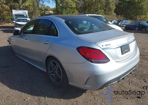 2021 Mercedes-Benz C 300 4Matic из США, поврежденный, VIN W1KWF8EB0MR648981